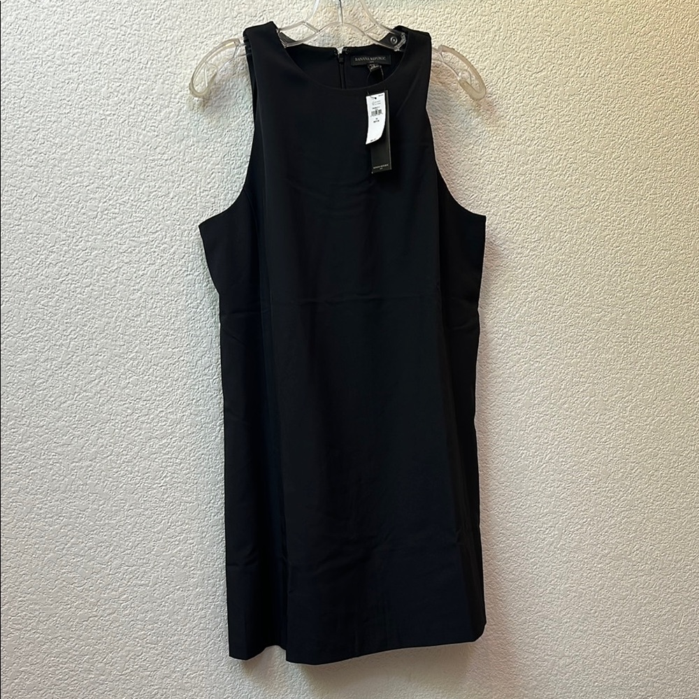 Banana Republic Black Sleeveless Dress 14P